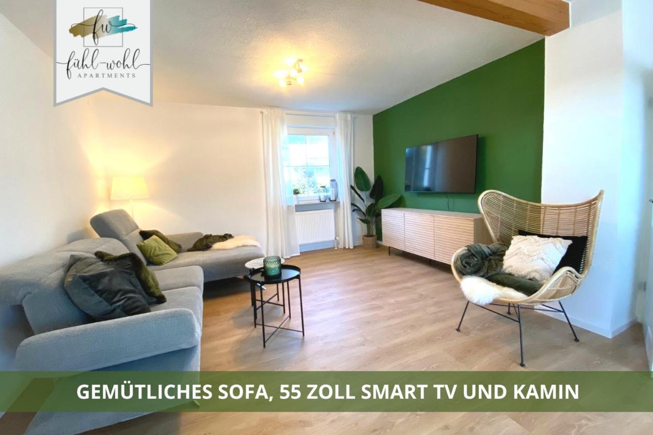 Ferienhaus Fantaisie - Wohnen Nahe Schlosspark -Stadtgrenze Bayreuth Fuer 1-5 Pers, Hunde Willkommen, Voll Eingezaeunt Eckersdorf ภายนอก รูปภาพ