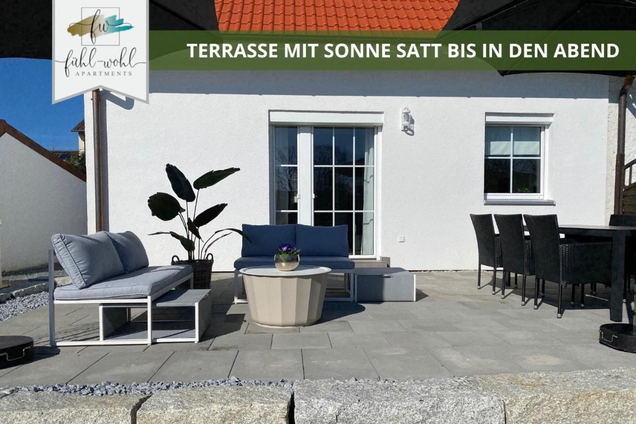 Ferienhaus Fantaisie - Wohnen Nahe Schlosspark -Stadtgrenze Bayreuth Fuer 1-5 Pers, Hunde Willkommen, Voll Eingezaeunt Eckersdorf ภายนอก รูปภาพ